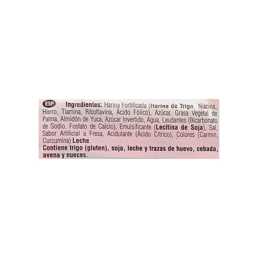Galletas dulces rellenas con crema sabor a fresa Festival (403 g / 14.2 oz) - 3