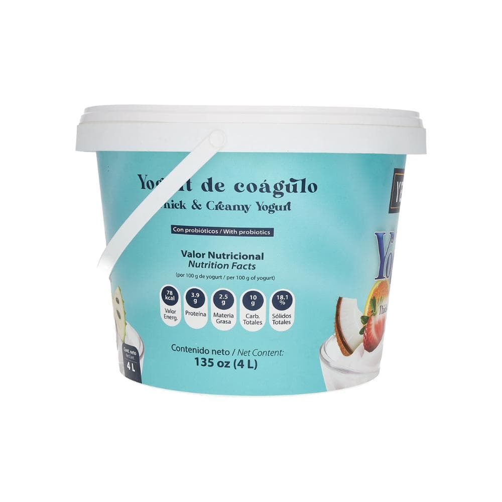 Yogurt de fresa con probióticos YEYA (4 L) - 2