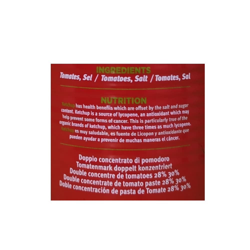 Pasta de tomate Portrane Foods (400 g / 14.10 oz) - 4