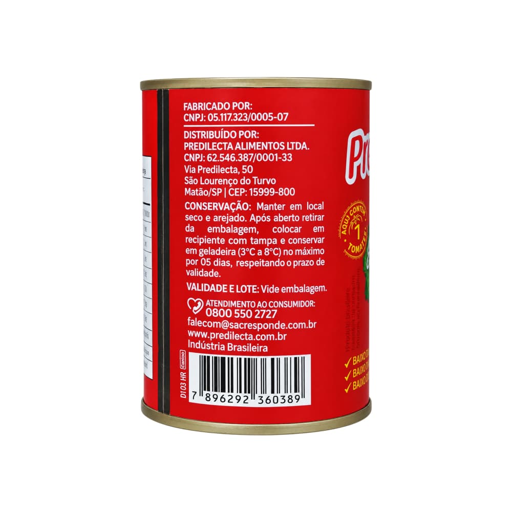 Pasta de tomate Predilecta (130 g / 4.58 oz) - 2
