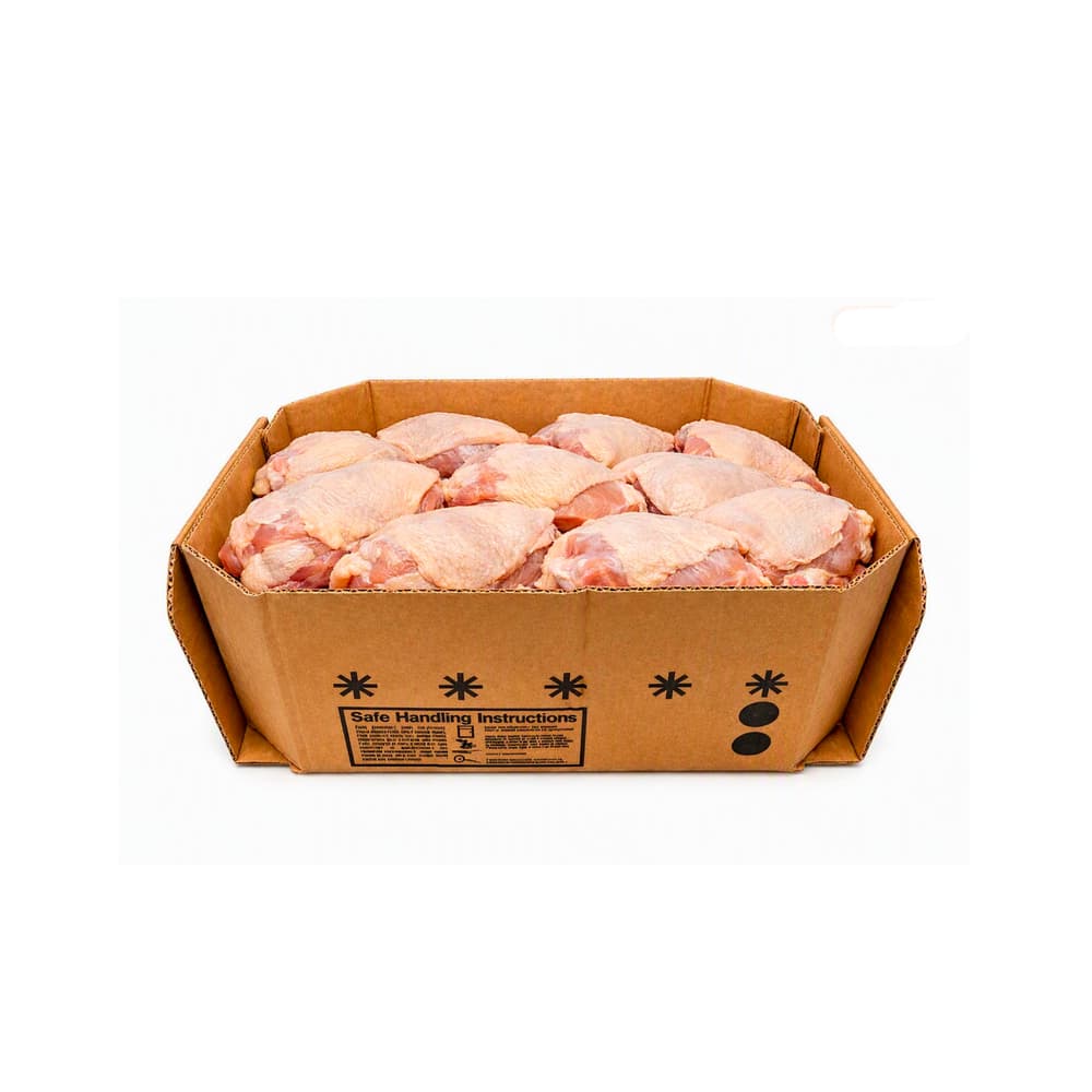 Cortes de pechuga de pollo con piel y hueso Pilgrim’s (18.14 kg / 40 lb) - 2