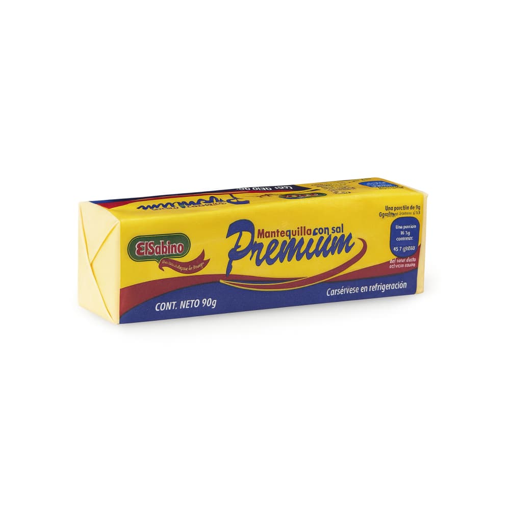 Mantequilla con sal Premium El Sabino (90 g / 3.17 oz) - 6