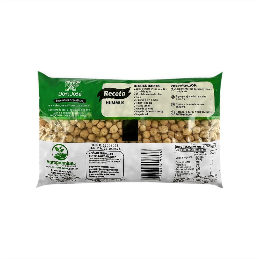 Garbanzos Don José (500 g / 1.1 lb) - 2