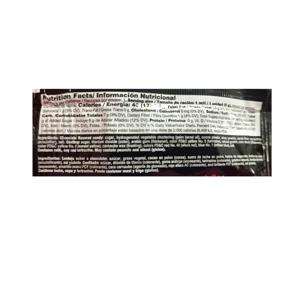 Dulces confitados sabor a chocolate Botonetas Best (12 x 9 g) - 4