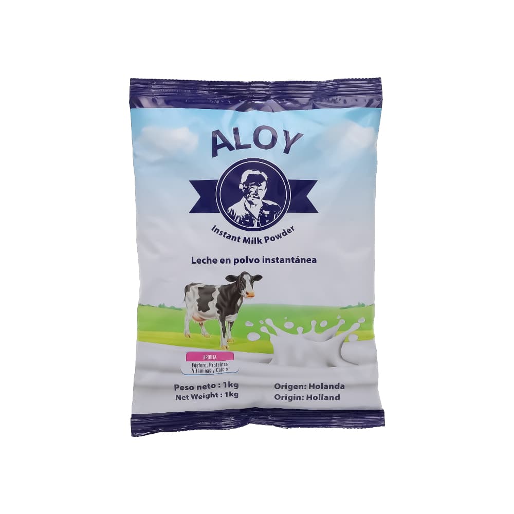 Leche en polvo instantánea Aloy (1 kg / 2.2 lb)