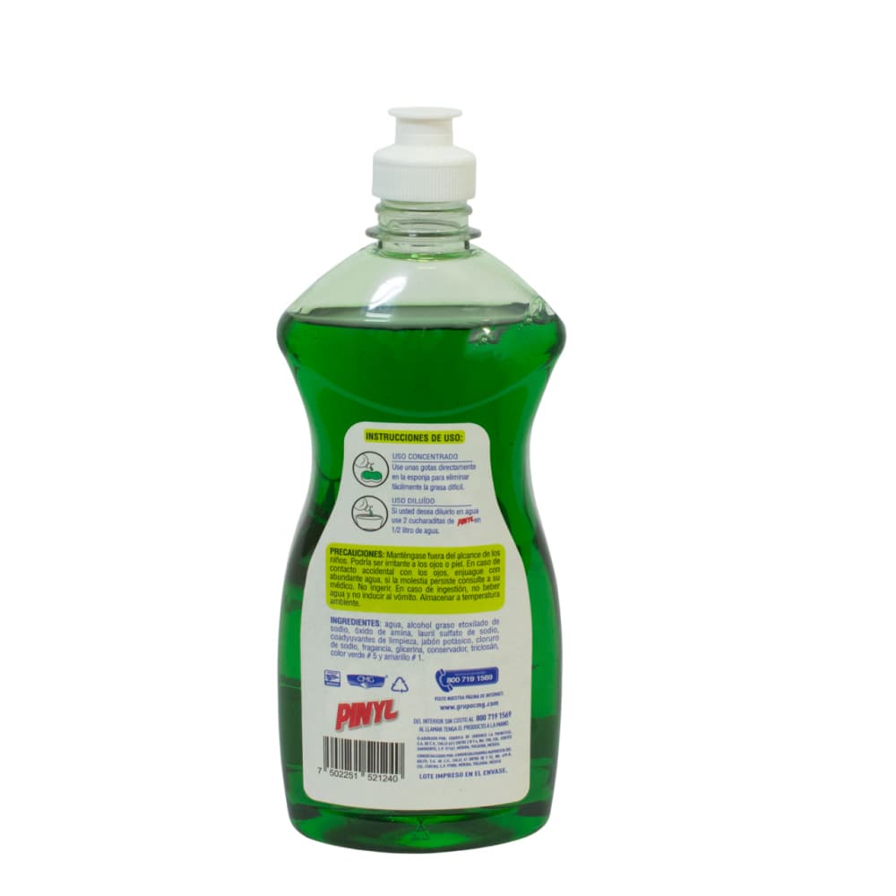 Detergente para fregar Pinyl (500 ml) - 3