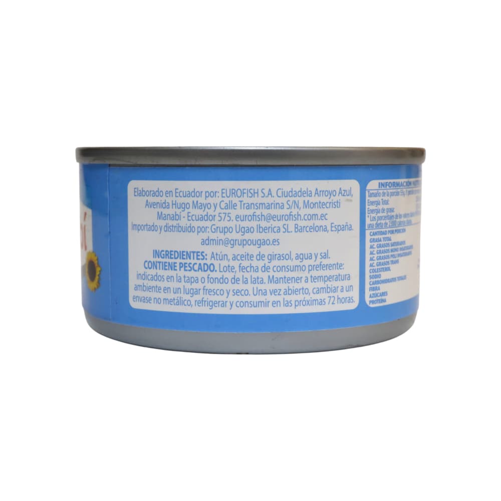Atún en trozos en aceite de girasol Manabí (85 g / 3 oz) - 3