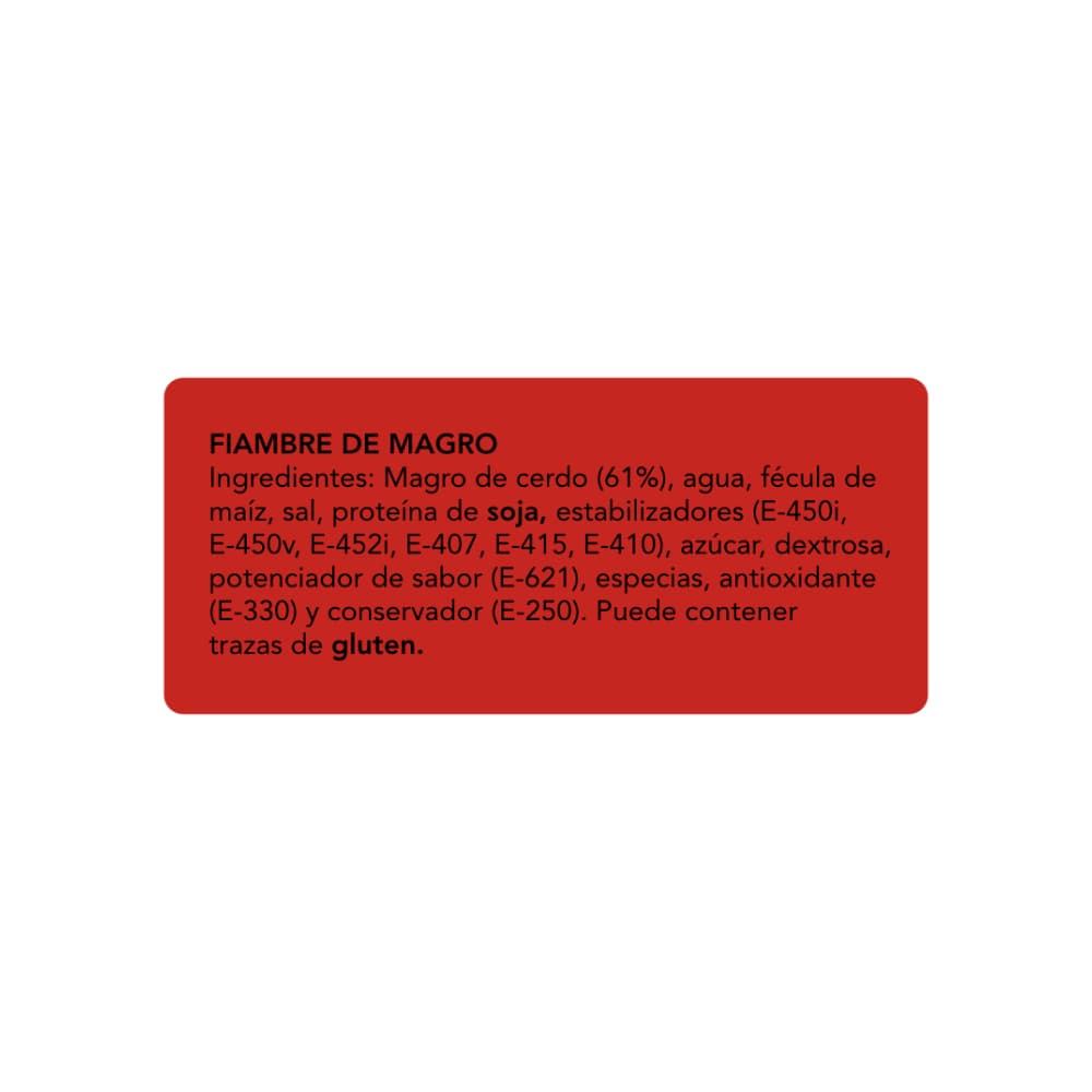 Carne enlatada - fiambre magro de cerdo COREN (415 g / 14.6 oz) - 4