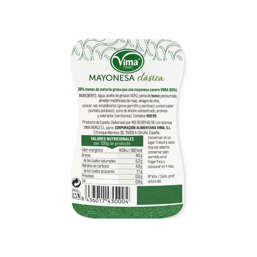 Mayonesa Vima Foods (300 ml) - 3