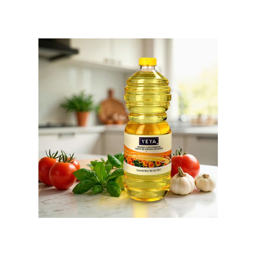 Aceite de girasol refinado YEYA (1 L) - 5