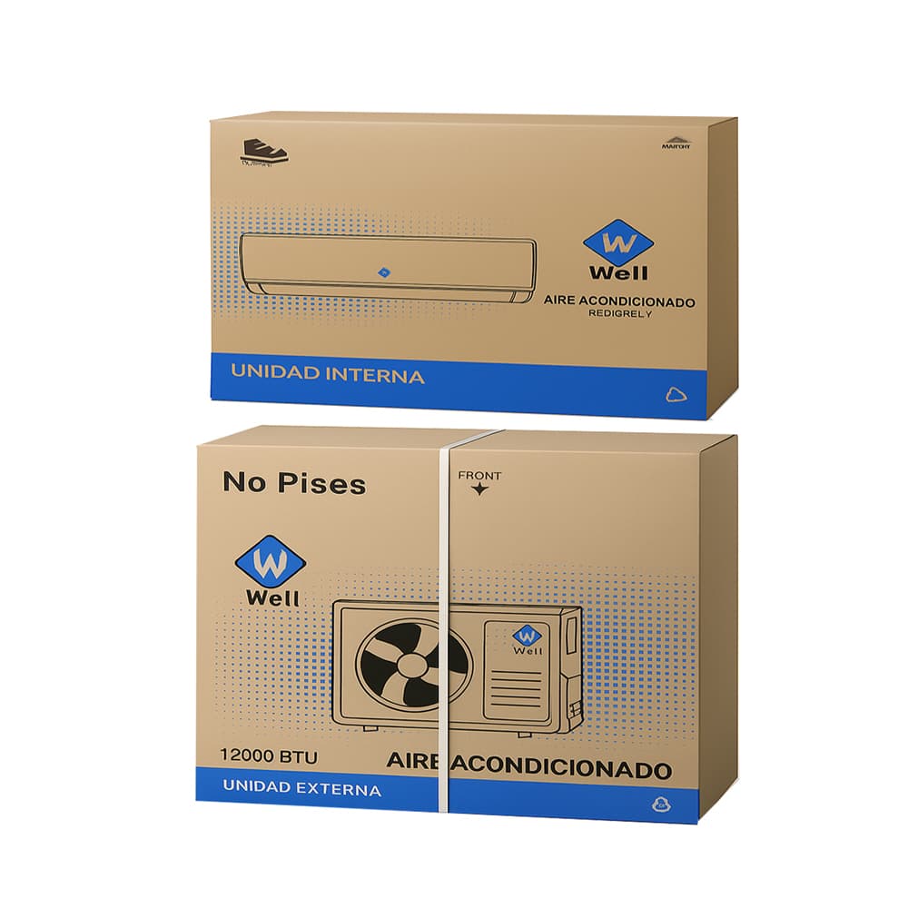 Aire acondicionado tipo split de 1 tonelada Well WA122W - 4
