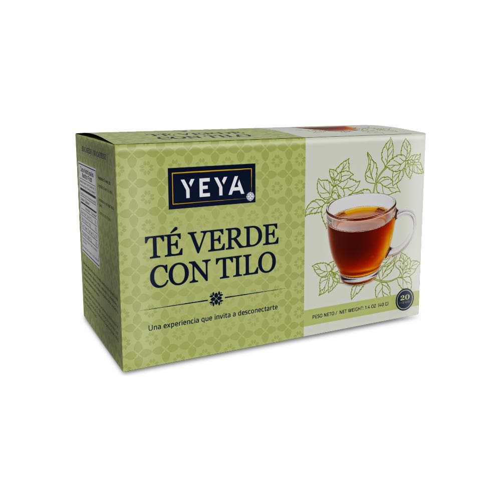 Té verde con tilo YEYA (40 g / 1.4 oz) - 5
