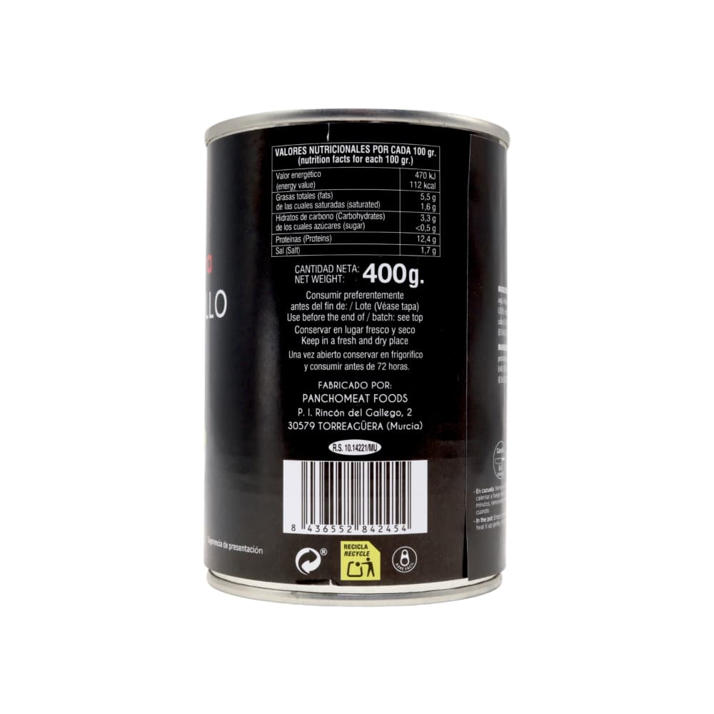 Spam fiambre de pollo Martínez Campera (400 g / 14.11 oz) - 3