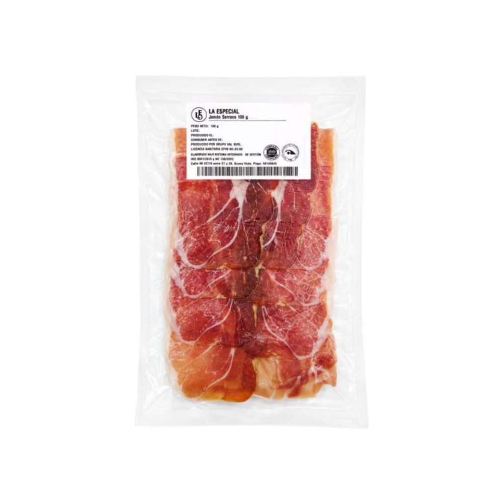 Jamón serrano La Especial (100 g / 3.52 oz)