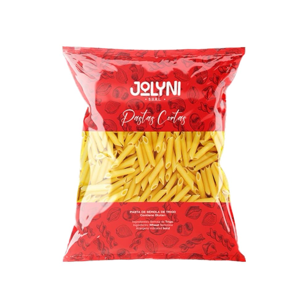 Pastas cortas - Penne Rigate Jolyni (400 g / 14.11 oz)