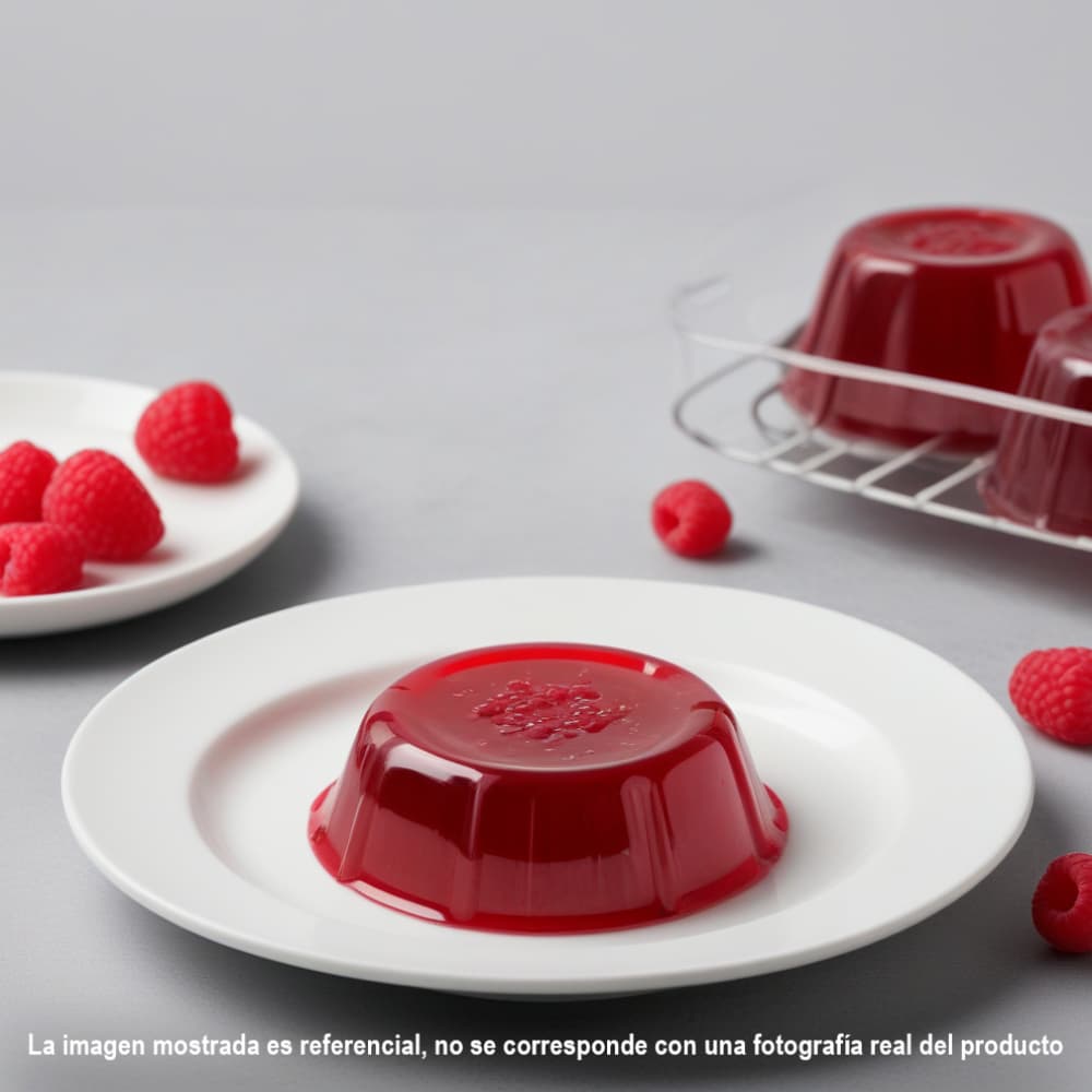 Gelatina sabor frambuesa Oli (85 g / 3 oz) - 3
