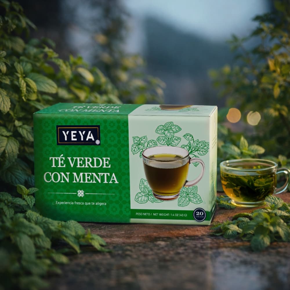 Té verde con menta YEYA (40 g / 1.4 oz) - 3