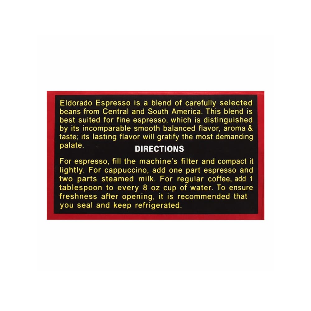 Café espresso El Dorado (255 g / 9 oz) - 5