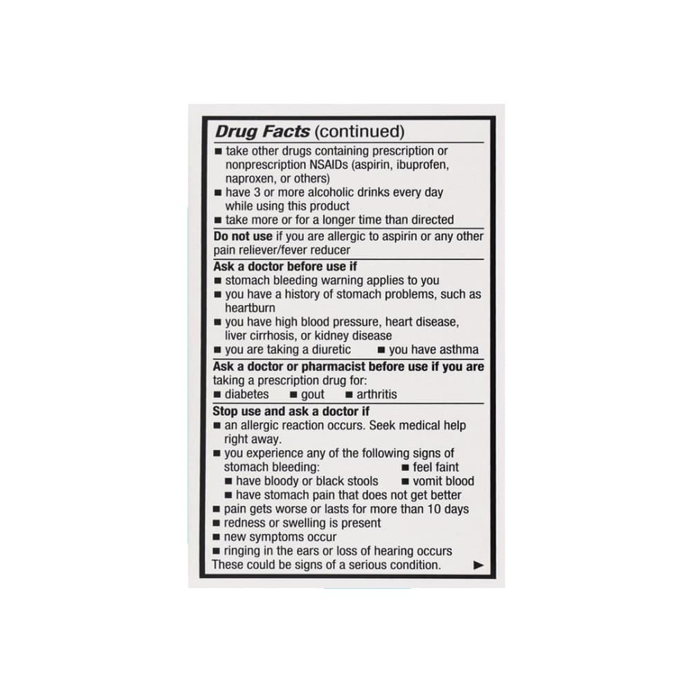 Aspirina. Ácido acetilsalicílico 81 mg GoodSense (120 tabletas) - 8