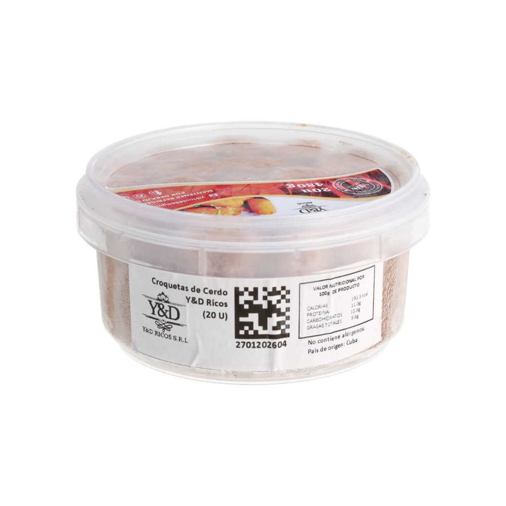 Croquetas de cerdo Y&D Ricos (480 g / 1.05 lb) - 3