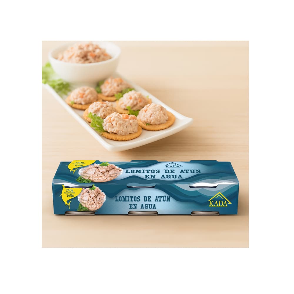 Atún en lomitos en agua Kada (240 g / 8.4 oz) - 5