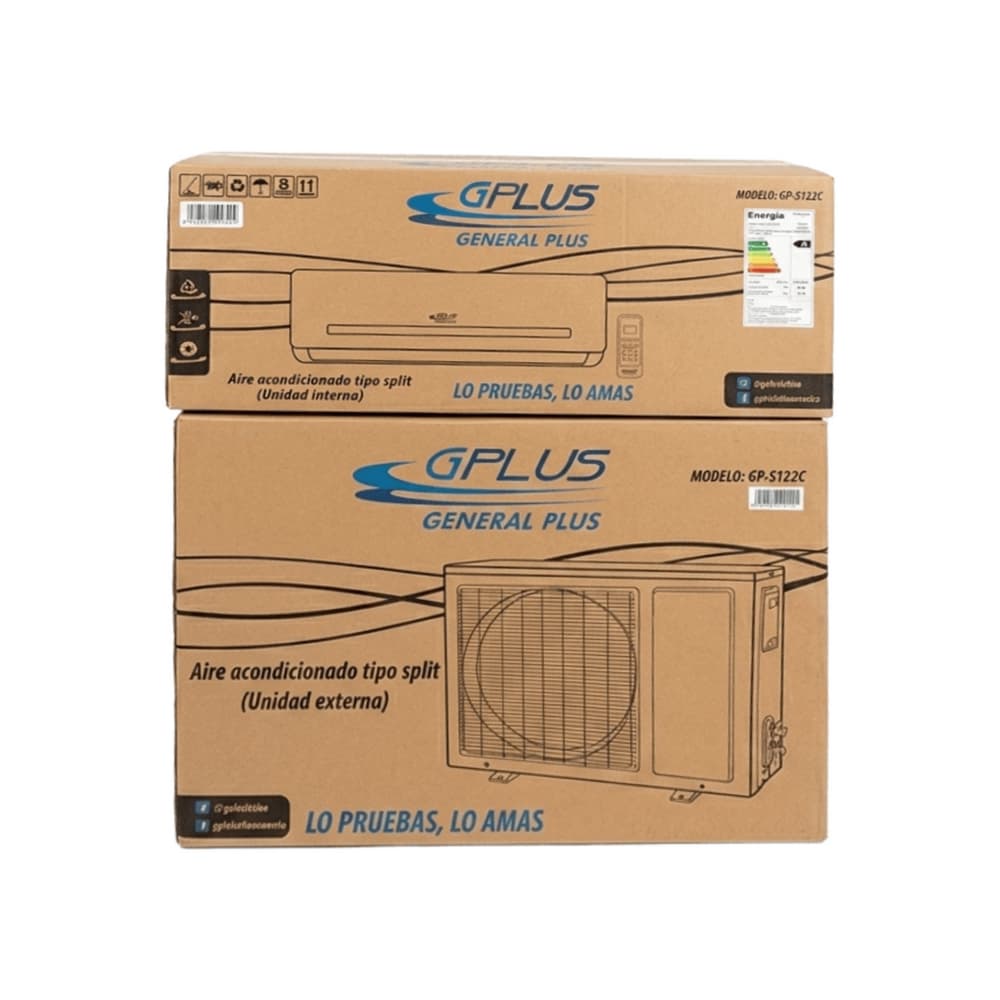 Aire acondicionado tipo Split 12000 BTU G PLUS GP-S122C - 2