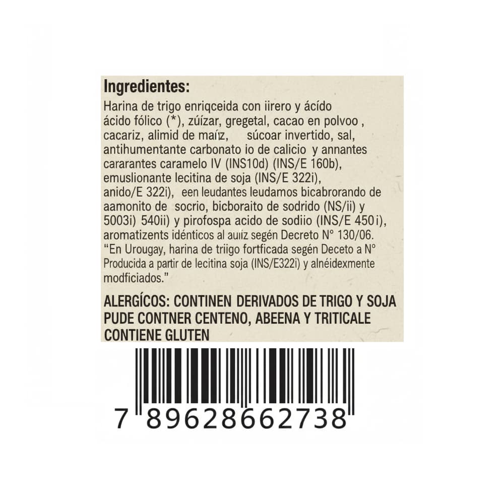 Galletas con relleno sabor chocolate Hipopó (80 g / 2.82 oz) - 7