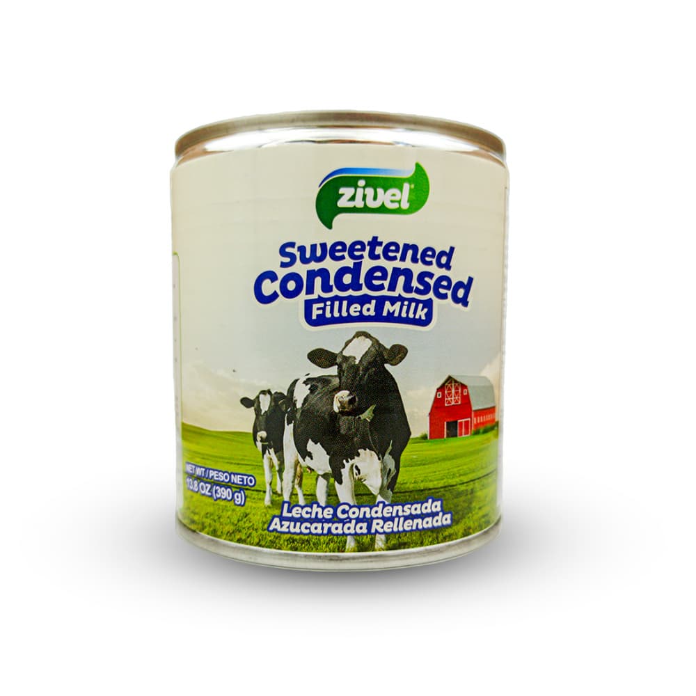 Leche condensada azucarada rellenada Zivel (390 g / 13.75 oz) - 3