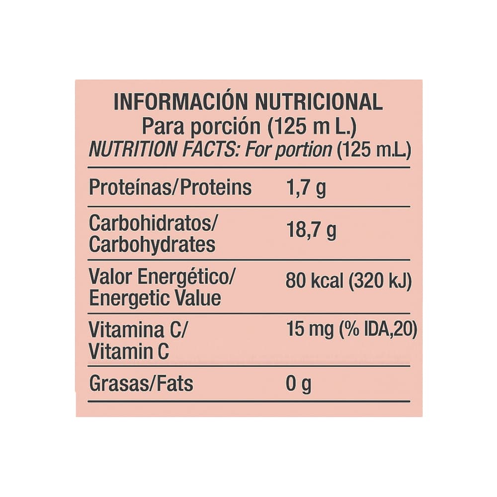 Gelatina sabor melocotón Gely (170 g / 5.9 oz) - 4