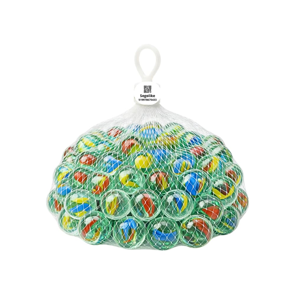 Juego de canicas de cristal Segolike (50 U) - 3