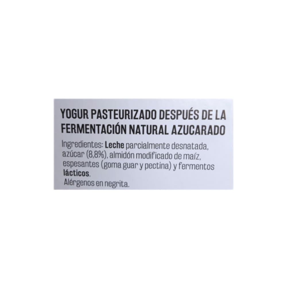 Yogurt pasteurizado natural azucarado Vima Foods (4 x 100 g / 3.52 oz) - 2