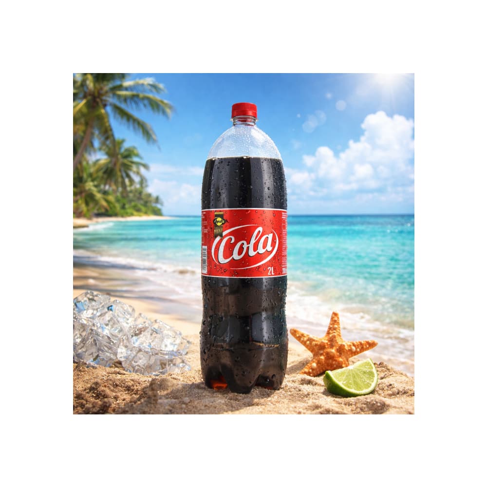Refresco gaseado cola Ayala (2 L) - 5