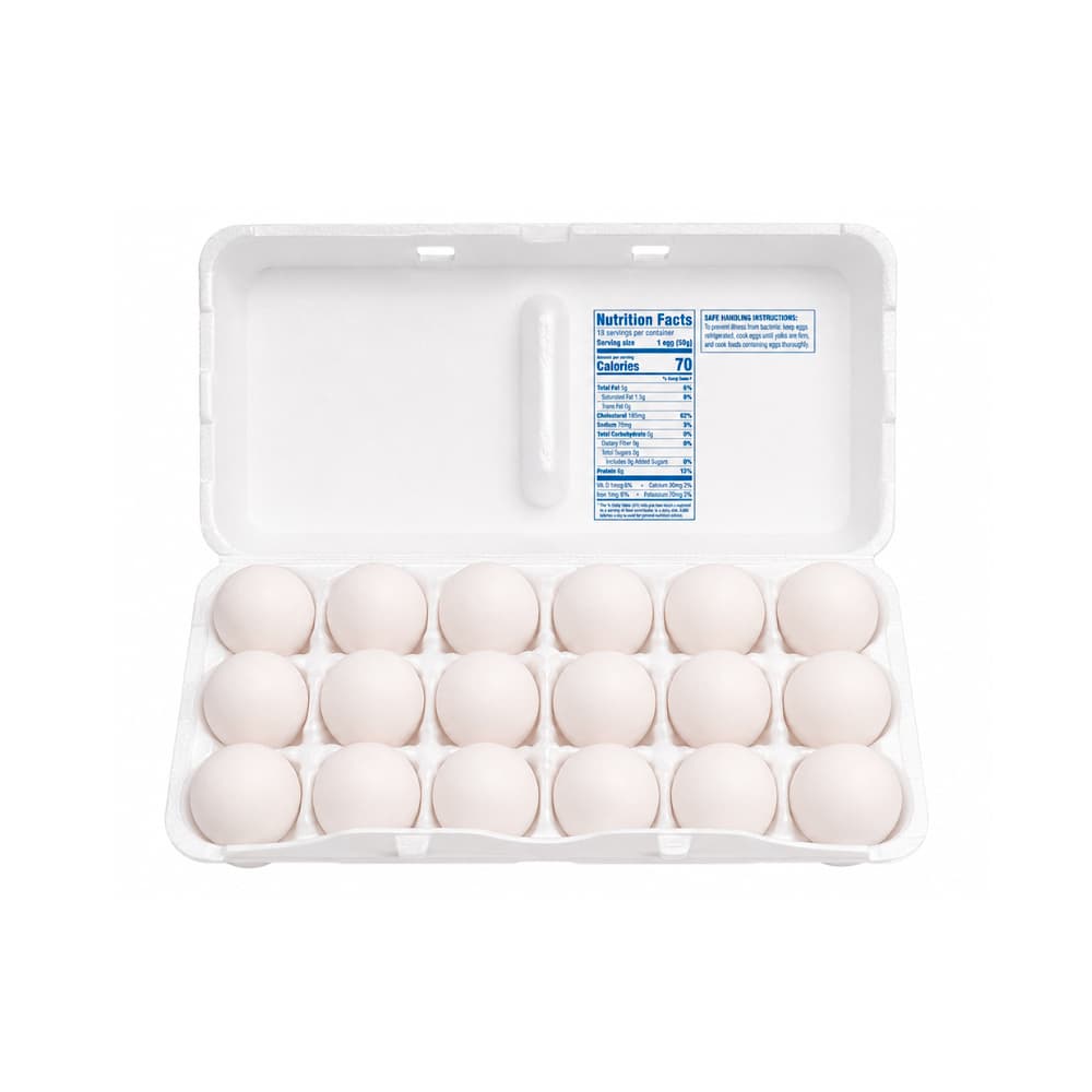 Huevos blancos importados Good Nature (18 U) - 3