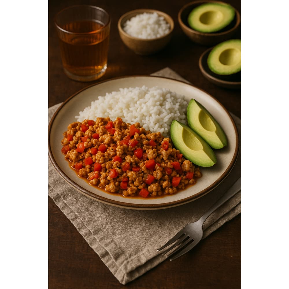 Picadillo de pollo condimentado Yunque (1 kg / 2.2 lb) - 4