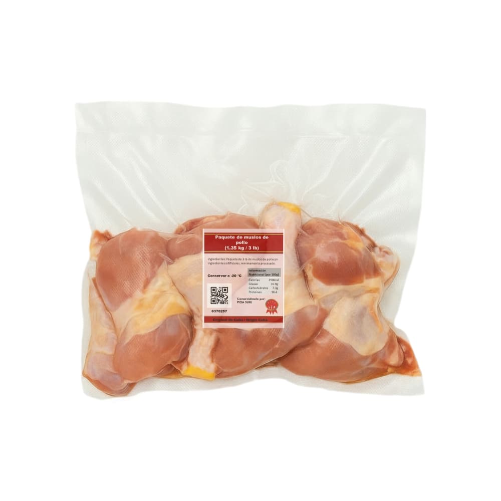 Paquete de muslos de pollo Pida (1.35 kg / 3 lb) - 2