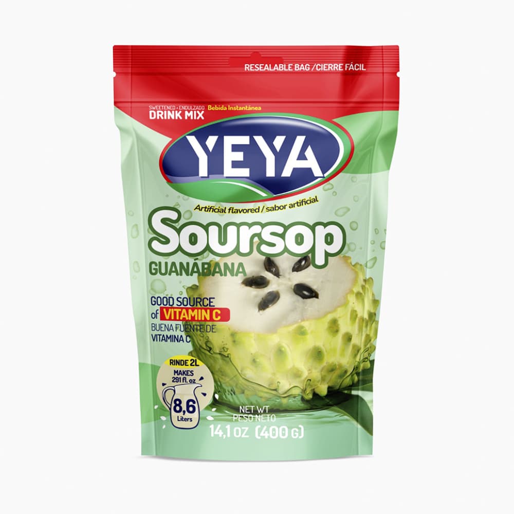 Refresco instantáneo sabor a guanábana YEYA (400 g / 14.1 oz) - 3