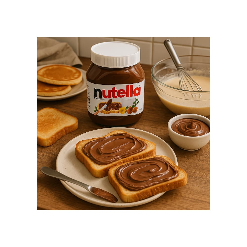 Crema de avellanas con cacao Nutella Ferrero (350 g / 12.3 oz) - 5