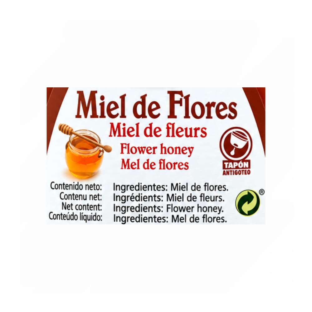 Miel de flores Montey (500 g / 17.63 oz) - 3