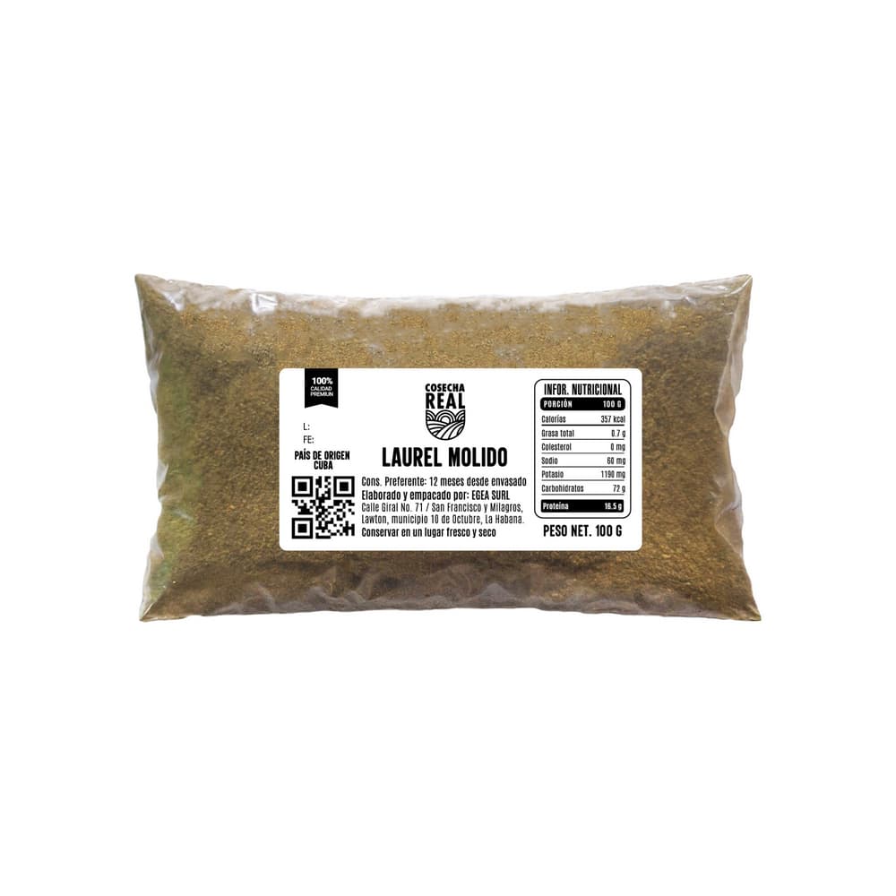 Laurel molido Cosecha Real (100 g / 3.52 oz) - 2