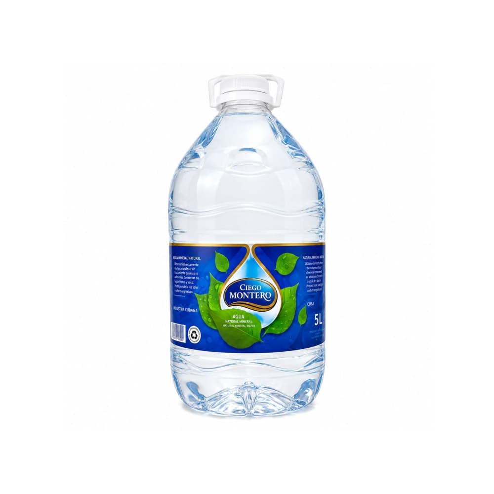 Agua mineral natural Ciego Montero (5000 ml) - 2
