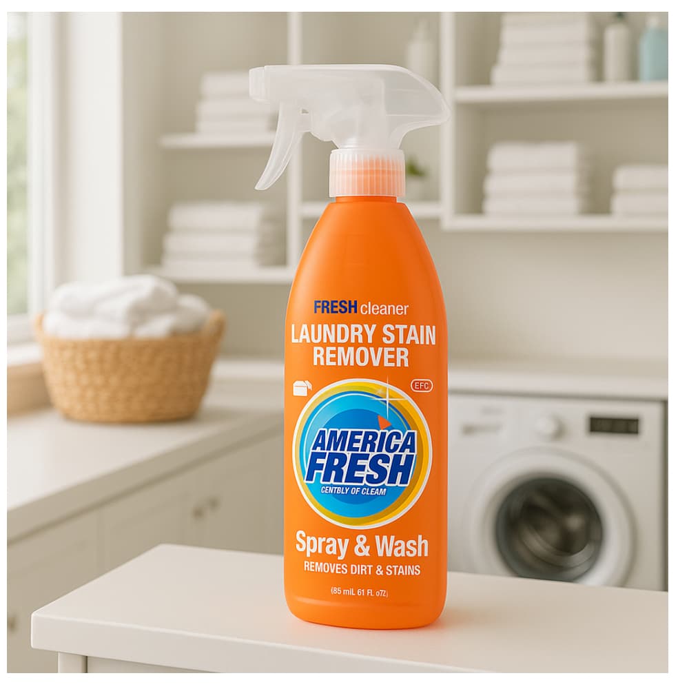 Limpiador fresco quitamanchas para ropa America Fresh (828 ml) - 5