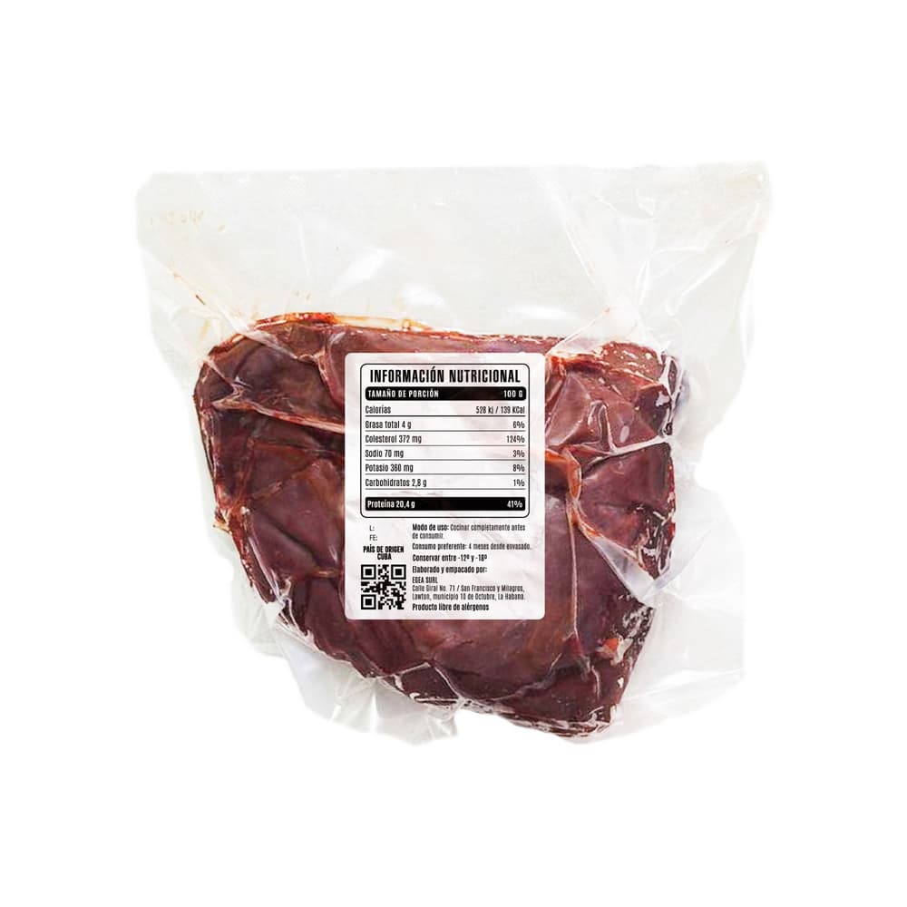 Hígado de carnero Cosecha Real (500 g / 1.1 lb) - 4