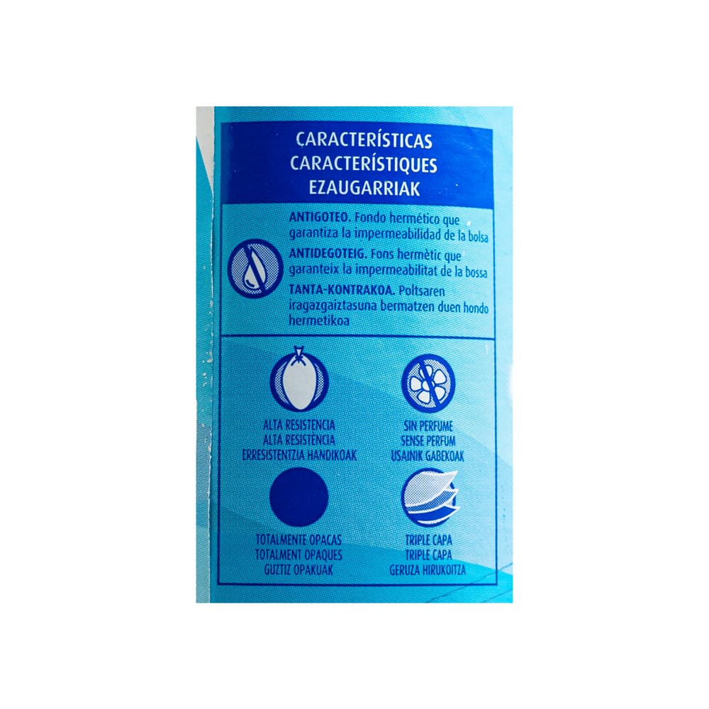 Bolsa de basura negra de 30 L Mical (20 U) - 4