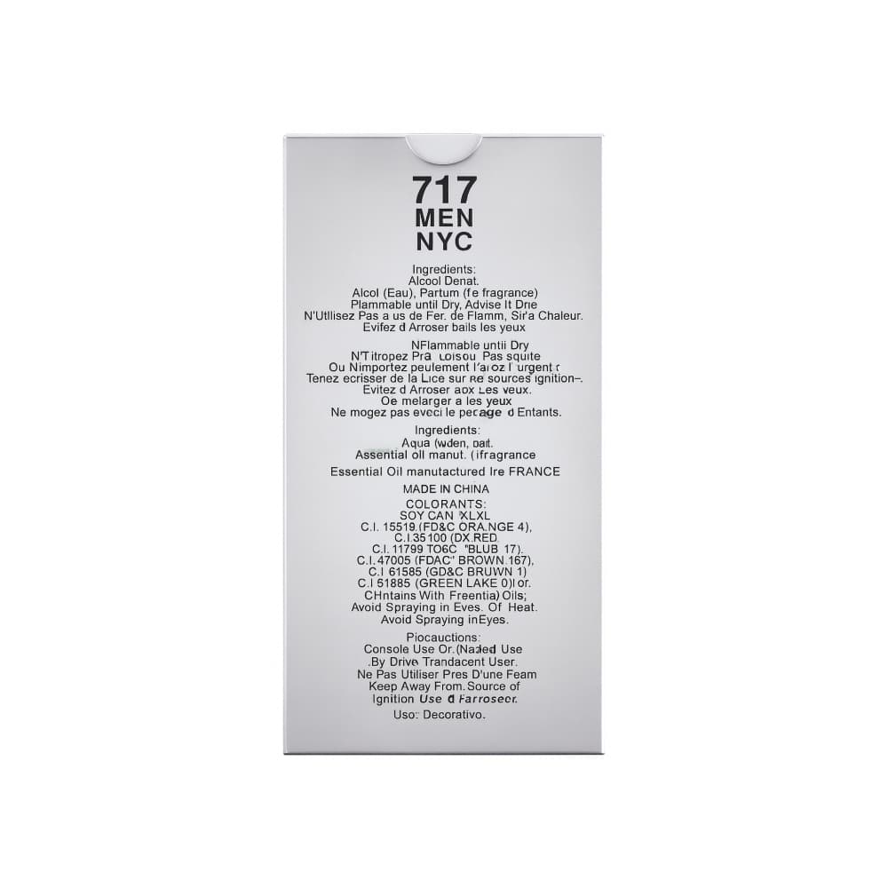 Perfume para hombre 717 MEN NYC Secret Plus (100 ml) - 2
