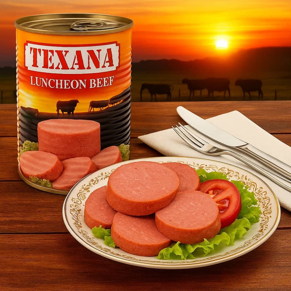 Carne de res enlatada tipo spam Texana (400 g / 14.11 oz) - 4