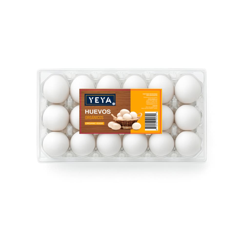 Huevos orgánicos Yeya (18 U) - 2