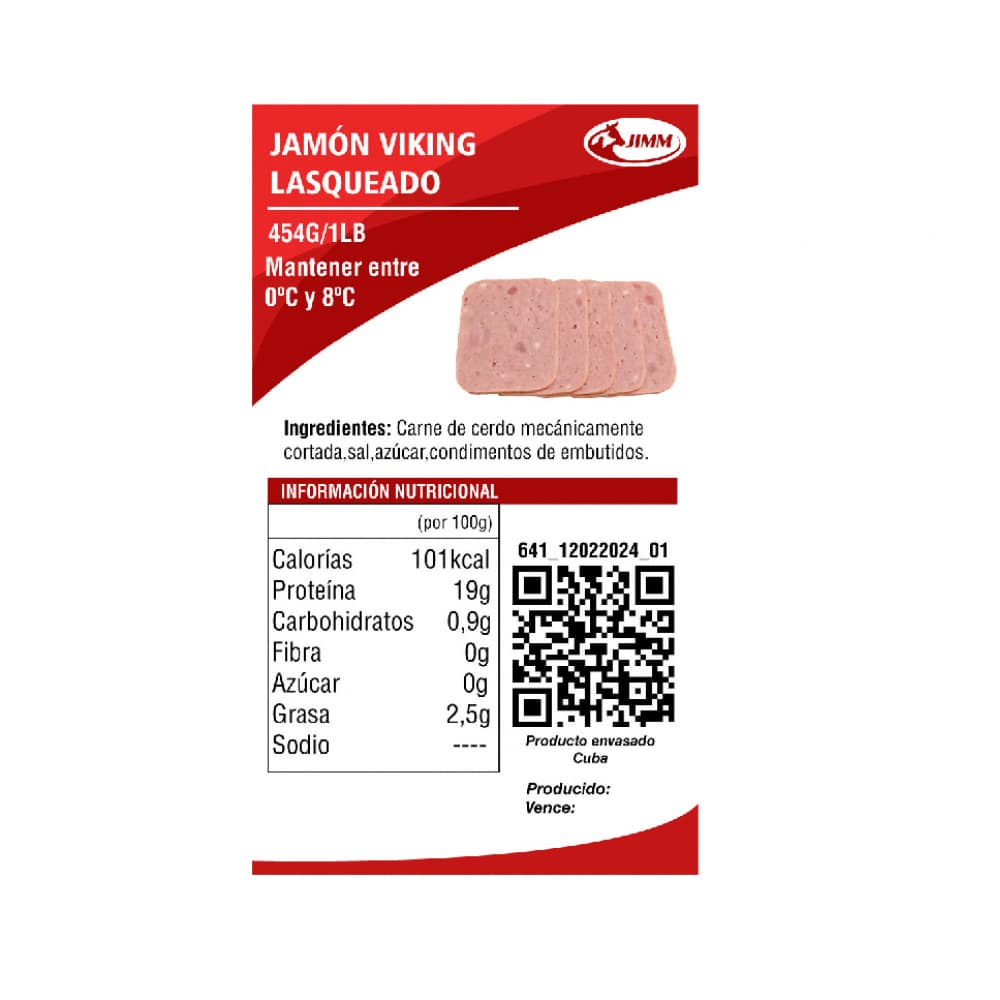Jamón viking lasqueado Jimm (454 g / 1 lb) - 3