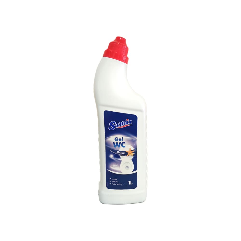 Gel limpiador para baños aroma marino Saamix (1 L)