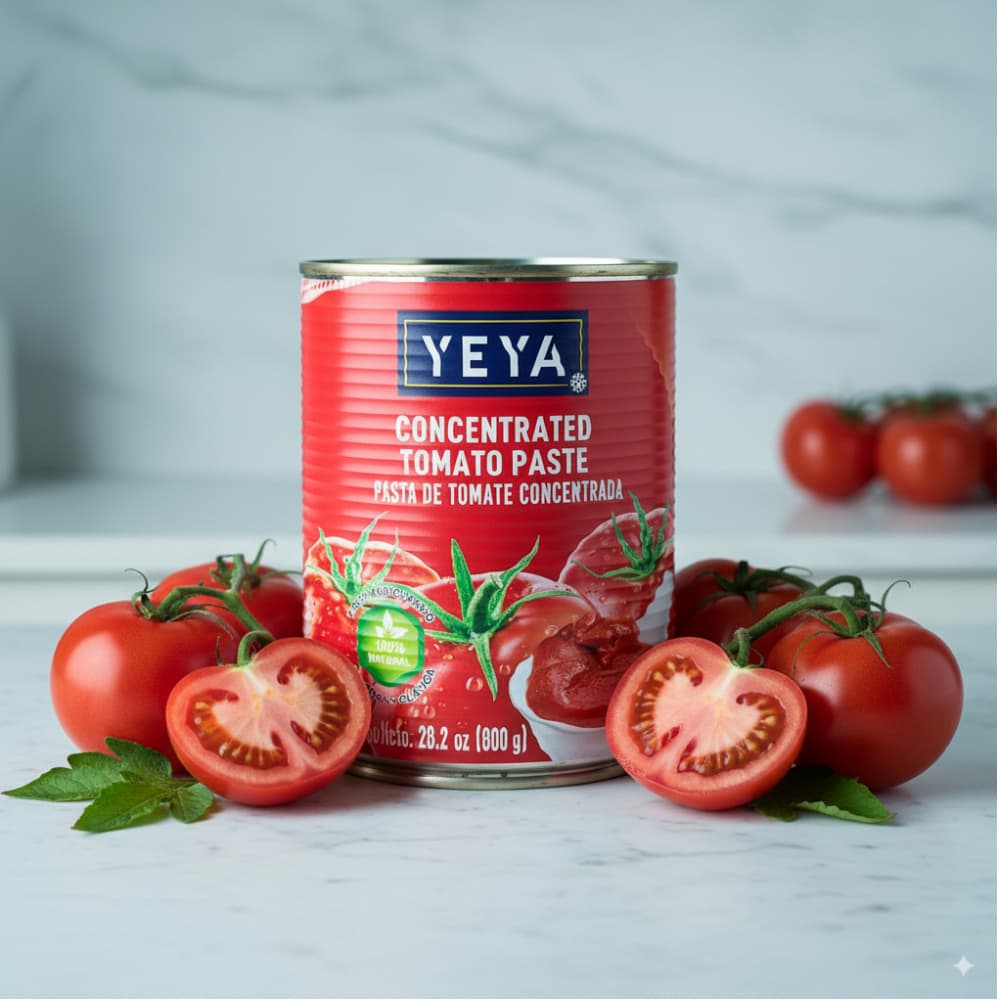 Pasta de tomate concentrada YEYA (800 g / 1.76 lb) - 3