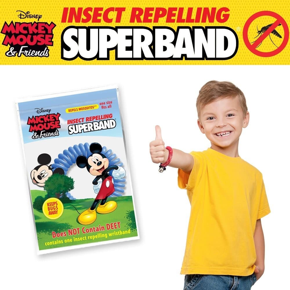 Pulsera repelente de mosquitos motivo Mickey Mouse & Friends Disney - 4